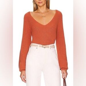 Free People knit sweater